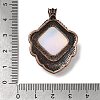 Natural & Synthetic Mixed Gemstone Pendants G-A297-03R-4