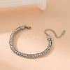 Stainless Steel Rhinestone Cup Chain Bracelets for Woman PW-WG34DD3-01-2