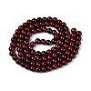 Imitation Tiger Eye Glass Beads Strands GLAA-Q106-03A-B07-2
