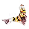 3D Sea Lion Handmade Lampwork Display Decoration DJEW-C012-03-1