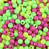 Opaque Acrylic Beads OACR-H118-07B-01-3