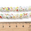 Handmade Lampwork Beads Strands LAMP-H071-01A-03-4