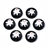 Halloween Opaque Resin Enamel Cabochons CRES-N031-012-2