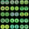 30Pcs 15 Style Luminous Glass Cabochons DIY-CA0004-97-5