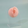 Silicone Soft Flexible Model Left Ear Earrings Storage Rack PW-WG33020-01-1