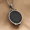 Punk Style 316L Surgical Stainless Steel Gothic Skull Magic Mirror Female Pendant Pendant Box Chain Necklaces for Men WG8DFA6-01-2