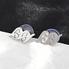 304 Stainless Steel Stud Earrings EJEW-Z089-26P-2