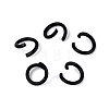 Spray Painted Iron Open Jump Rings IFIN-T017-04C-01-1