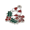 Christmas Theme Alloy Enamel Pendants ENAM-Z020-02D-2