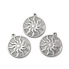 Non-Tarnish 304 Stainless Steel Pendants STAS-Q001-31P-2