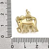 Brass Micro Pave Black Cubic Zirconia Pendants LS-CU-L001-18G-04-3