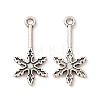 Tibetan Style Alloy Pendants AL-CBA5212-14AS-1