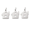 304 Stainless Steel Pendants PW-WG08341-01-1