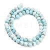 Natural Larimar Beads Strands GG-CBA007A-B01-6.5mm-4