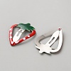 Iron & Enamel Snap Hair Clips PHAR-WH20002-04A-02-2
