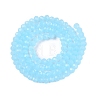 Glass Beads Strands EGLA-A044-J4mm-D04-3