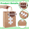 16Pcs Kraft Paper Bags with Handles ABAG-NB0002-43-3