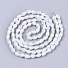 Electroplate Glass Beads Strands EGLA-S194-02A-B01-2