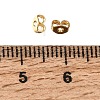 Brass Ear Nuts KK-CBA1A60-08A-G-3