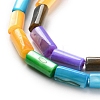 Natural Freshwater Shell Dyed Beads Strands SHEL-R129-04-3