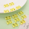 Transparent Acrylic Pendants LS-TACR-T024-02BA-916-6
