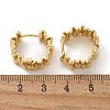 Rack Plating Brass Hoop Earrings for Women EJEW-Q770-20G-5
