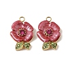 304 Stainless Steel Enamel Pendants STAS-I371-24G-02-1