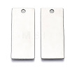 Tarnish Resistant 201 Stainless Steel Pendants X-STAS-N095-004B-01-1