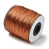 Nylon Satin Rattail Cords X-NWIR-A003-30-2