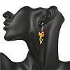 304 Stainless Steel MIYUKI Glass Seed Beads Bird Dangle Earrings EJEW-MZ00555-05-2