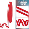 Polyester Stripe Ribbons OCOR-WH0045-12A-4