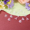 100Pcs Plastic Ear Nuts KK-TADJ0001-36-7