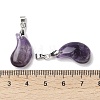 Natural Amethyst Pendants G-NH0025-14P-01-3