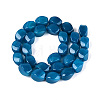 Dyed & Heated Natural Agate Beads Strands G-N359-14A-02-3