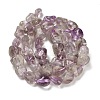 Natural Purple Phantom Quartz Purple Lodolite Quartz Beads Strands G-P497-01E-39A-3