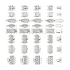 304 Stainless Steel Box Clasps FIND-PH0020-90-7