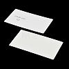 Smiling Face Paper Earrings Necklace Display Cards FIND-T072-01B-02-2