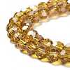Transparent Glass Beads EGLA-A035-T6mm-B04-3