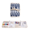 Polyester Empty Bag Roll for Crochet Tool Kits SENE-PW0013-04B-2