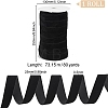 80 Yards Single Face Velvet Ribbon OCOR-WH0078-79C-2