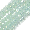 Electroplate Glass Beads Strands EGLA-A034-J6mm-T02-1