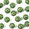 20Pcs Opaque Acrylic Beads MACR-FS0002-28B-2