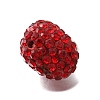 Rhinestone Clay Brass Beads KK-D295-09P-2