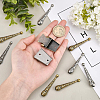 DIY Bolo Tie End Making Finding Kit FIND-FH0005-94-4