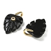 Natural Obsidian Pendants GG-CBA105B-01C-G-2