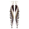 Bohemian Tassel Seed Beaded Dangle Earrings for Women IY6434-1-1