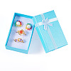 Rectangle Paper Jewelry Storage Gift Boxes with Bowknot CON-TAC0014-09B-2