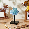 Iron Crystal Sphere Display Holder ODIS-WH0079-094C-4