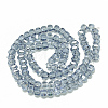 Electroplate Glass Beads Strands EGLA-Q094-A13-2