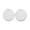 304 Stainless Steel Cabochon Settings STAS-P249-16D-S-1